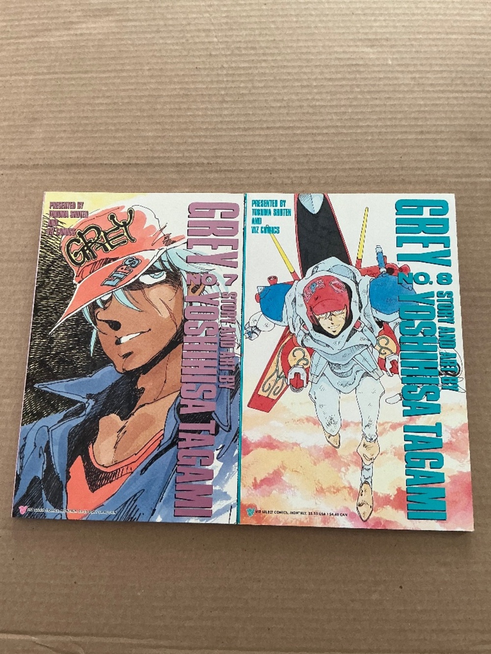 Viz Comics Grey Issue 7 & 8 Yoshihisa Tagami